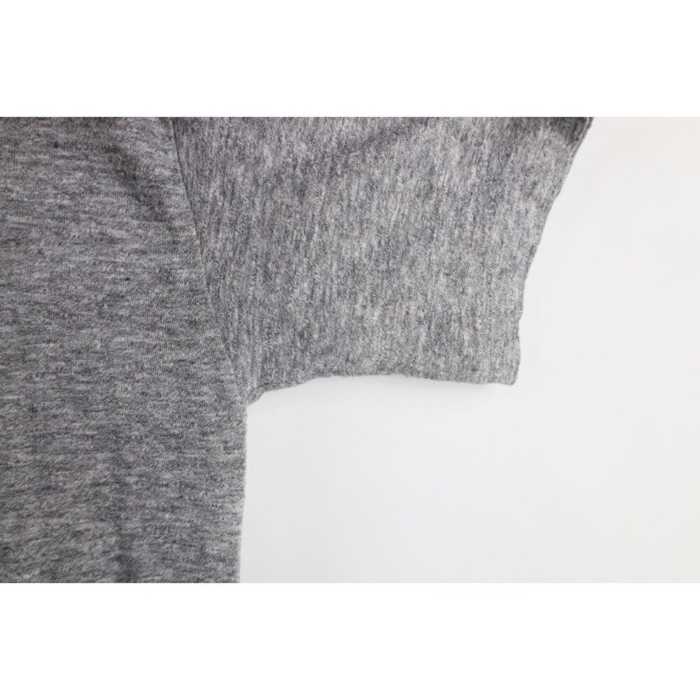 Vtg 70s 80s Mens Small Triblend Harvard University Jersey Knit T-Shirt Gray USA - Picture 6 of 12